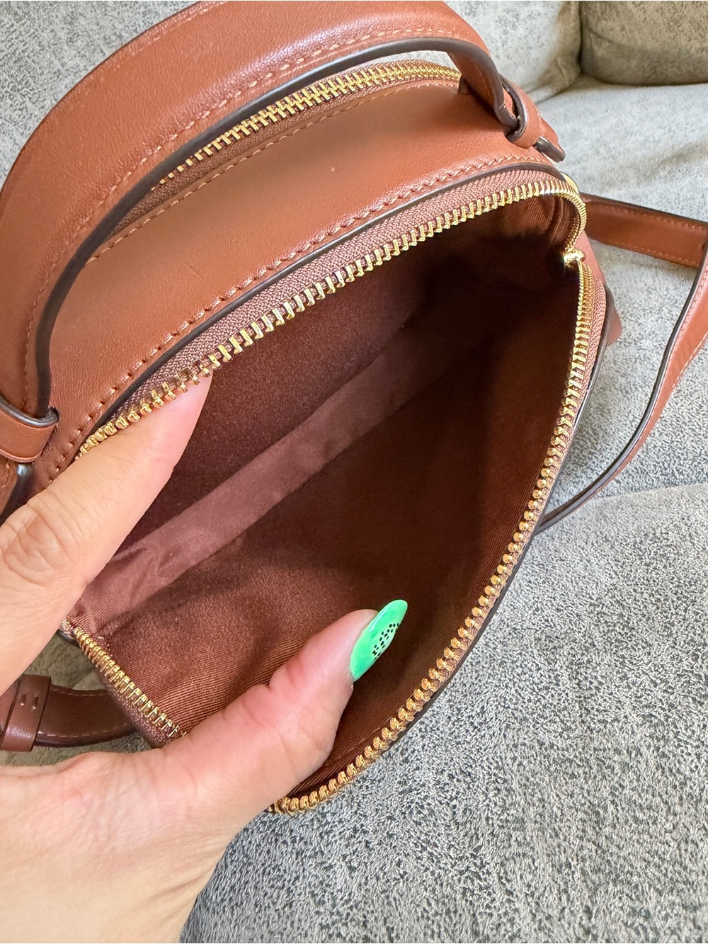 Coach Serena Satchel with Stripe - Picture 4 of 8